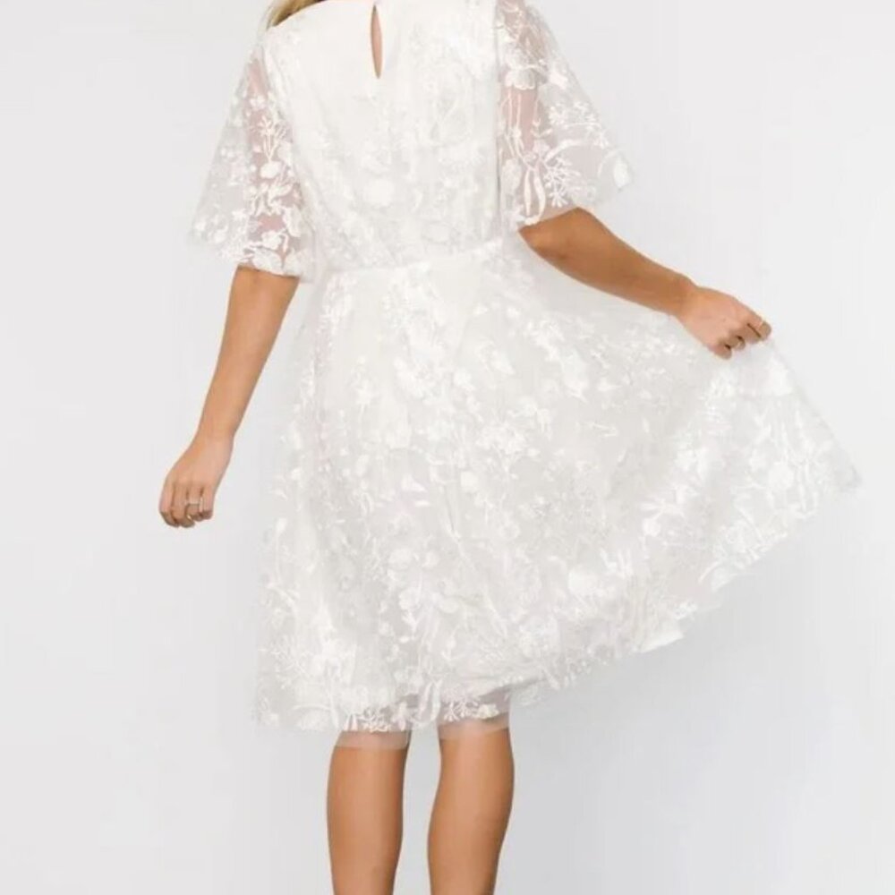 Duchess Tulle Dress | White Garden - XL - Picture 2 of 3